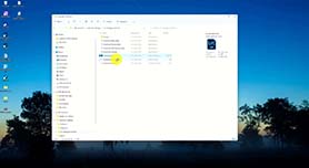 Catalogus van PC naar externe harde schijf